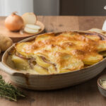 découvrez comment préparer un gratin de pommes de terre et oignons savoureux, facile à réaliser et parfait pour régaler toute la famille.