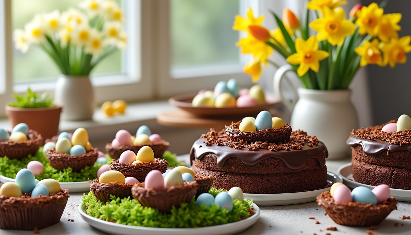 découvrez des idées de desserts de pâques faciles et rapides à réaliser, parfaites pour régaler toute la famille avec des gourmandises simples et savoureuses.