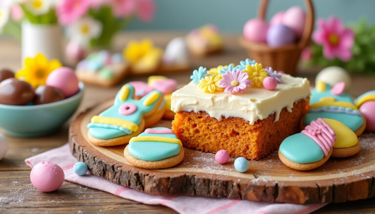 découvrez des idées de desserts de pâques faciles, rapides et gourmandes, parfaites pour régaler toute la famille lors de cette fête printanière.