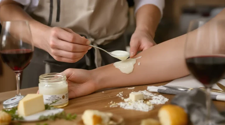 huile de coco peau