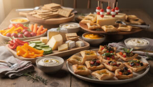 découvrez des recettes apéro dinatoire simples et originales pour impressionner vos invités avec des idées savoureuses et faciles à réaliser.