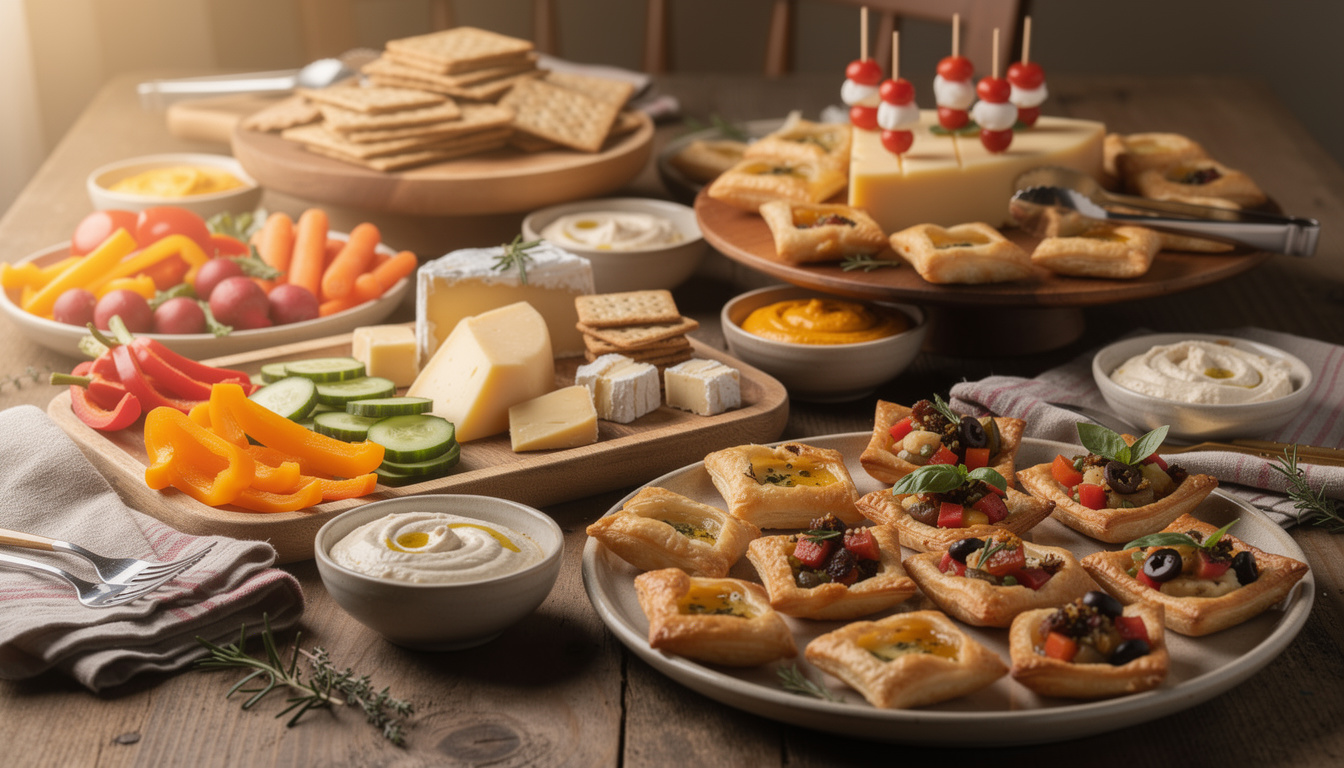 découvrez des recettes apéro dinatoire simples et originales pour impressionner vos invités avec des idées savoureuses et faciles à réaliser.