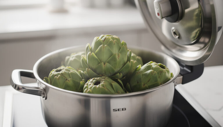 découvrez comment préparer des artichauts à la cocotte-minute seb avec des conseils pratiques et des repères précis pour une cuisson parfaite et rapide.