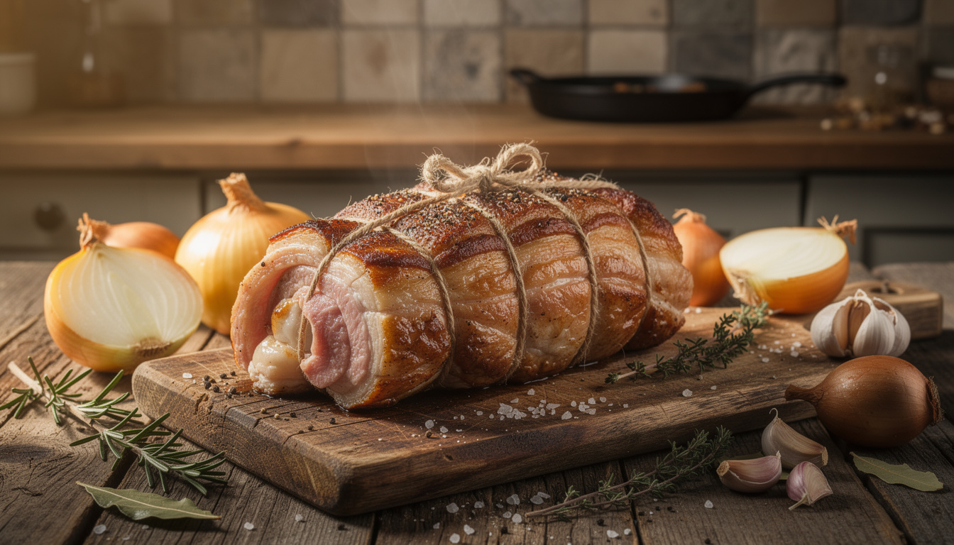 découvrez comment préparer une rouelle de porc au four avec une cuisson lente pour une viande tendre et savoureuse. recette facile et astuces incontournables.