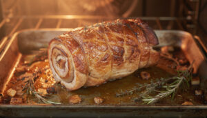 découvrez comment préparer une rouelle de porc au four avec une cuisson lente pour un plat tendre et savoureux, idéal pour vos repas en famille.